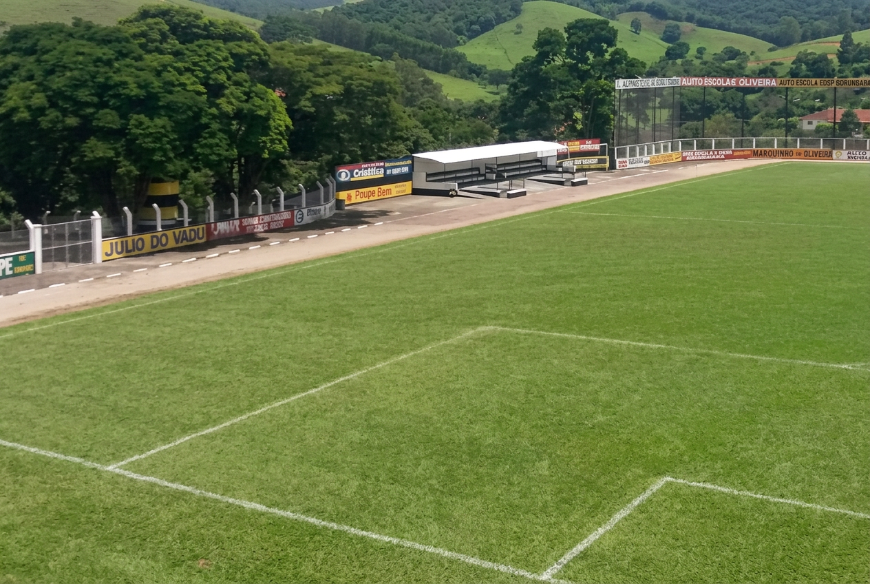 Elenco do Real Amigos no jogo contra Morungaba em 19/09